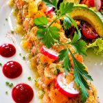Ceviche colore au Restaurant La BODEGUITA avignon